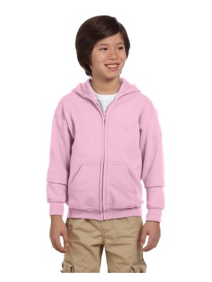 Gildan #G186B  Gildan Youth Heavy Blend™ 8 oz., 50/50 Full-Zip Hood